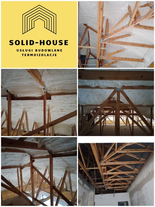 Izolacja pianą pianką piana ocieplenie ocieplanie pianka Pur