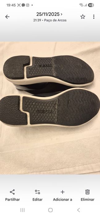 Tenis/sapatilhas pretos, 38 semi novos
