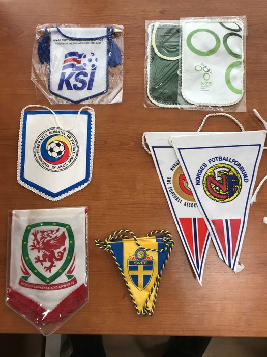 galhardetes de futebol FIFA World Cup UEFA Euro Cup selecções