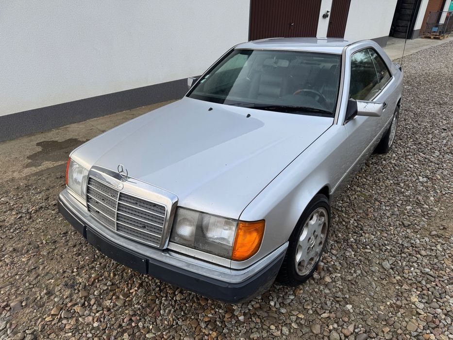 Mercedes-Benz W124 (1984-1993) W124 3.0 24V 220 km GETRAG coupe klima elektryka getrag active bass