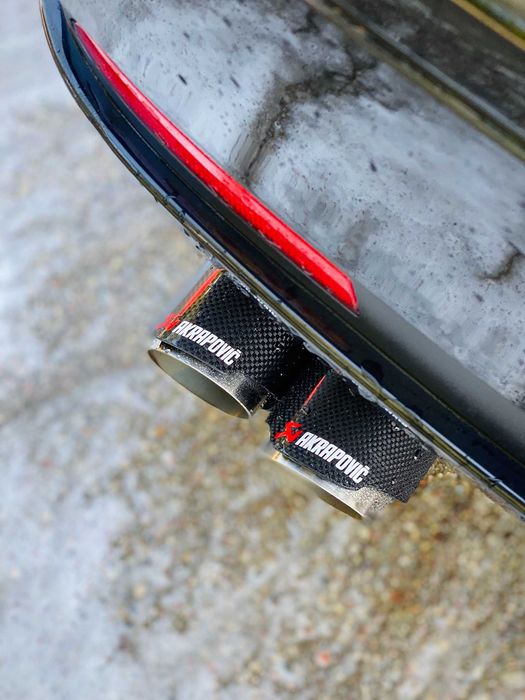 Насадки глушителя Akrapovic Выхлопная Акрапович Audi BMW двойная