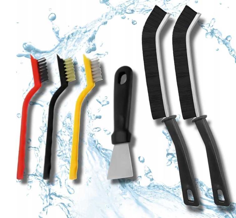 Zestaw Szczotek do Sprzątania 5 szt+ Skrobak