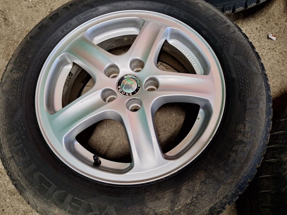 Alufelgi 5x100 15 ET38 SKODA Octavia Fabia Rapid Scala Kamiq koła