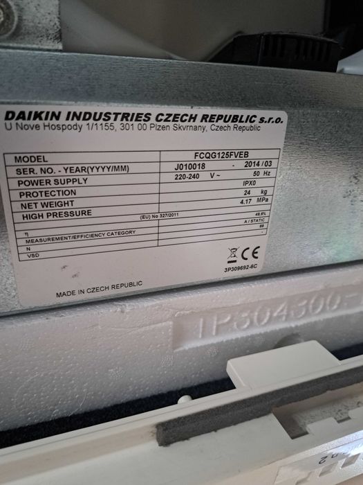 Klimatyzacja, pompa ciepla Daikin vrv RZQ250CY1B
