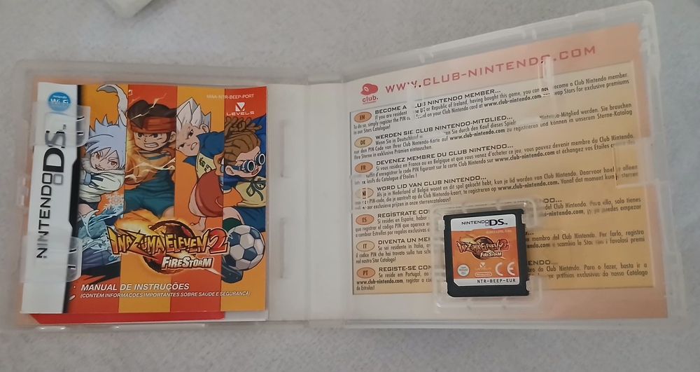 Inazuma Eleven 1 + 2 Firestorm Nintendo DS (Pack)