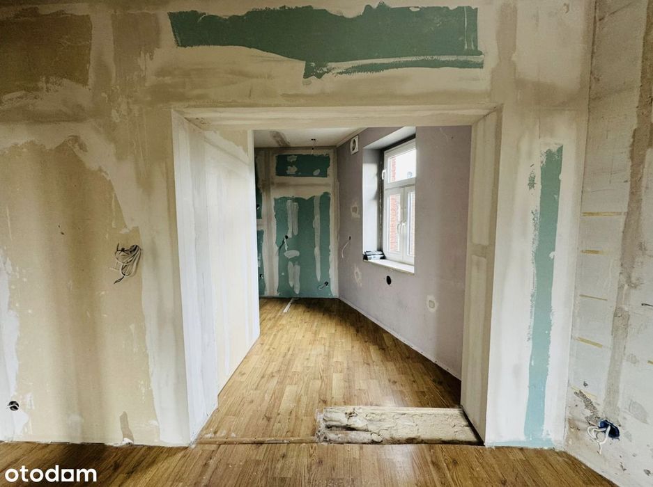 2 Pokoje OKAZJA - 6 minut od spotka - Remont do dokończenia