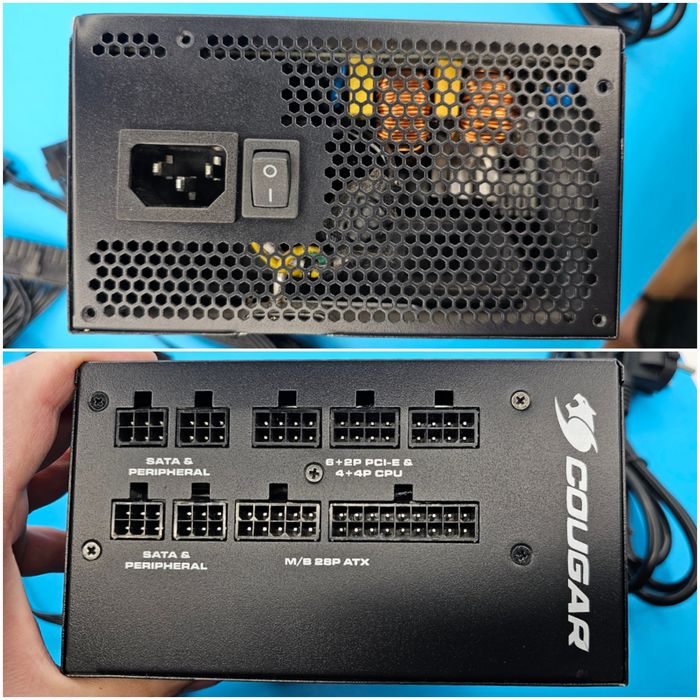 Не Робочий Топовий Блок Живлення до ПК Cougar Gex750 на 750 Watt