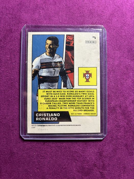 Cristiano Ronaldo Marvels Panini 2022
