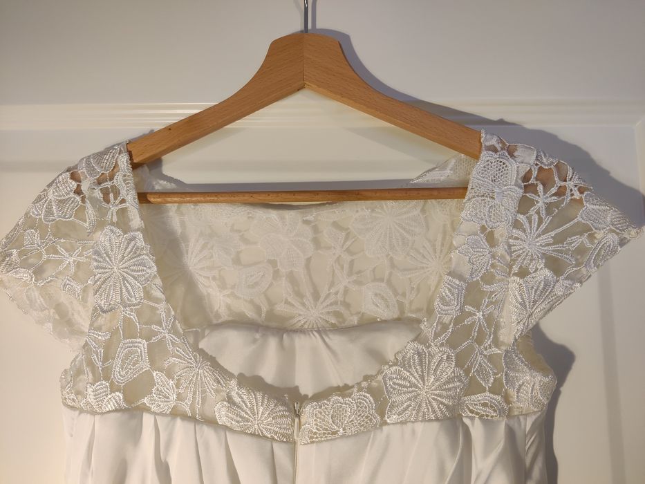 Suknia ślubna Boho, wzrost 160, rozmiar 34(XS)