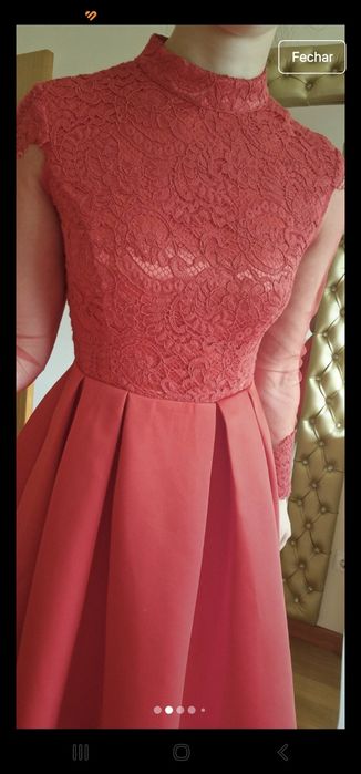 Vestido Vermelho Curto