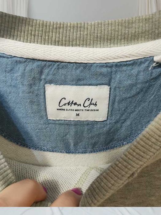 Bluza męska oliwkowa COTTON CLUB