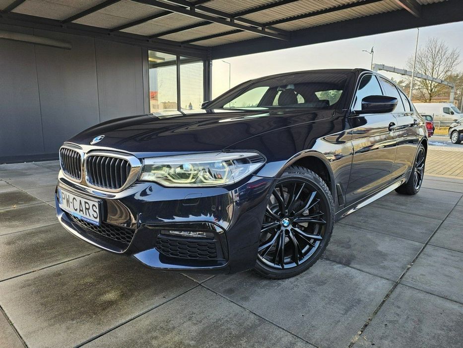 BMW Seria 5 M-pakiet/XDrive/Headup/190KM/Autom/LED/Alcantar/Serwis/Bezwyp/GWAR
