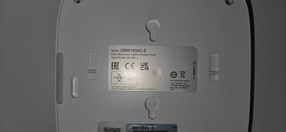 Cisco CBW140AC "POE" – Access Point Wi-Fi Empresarial