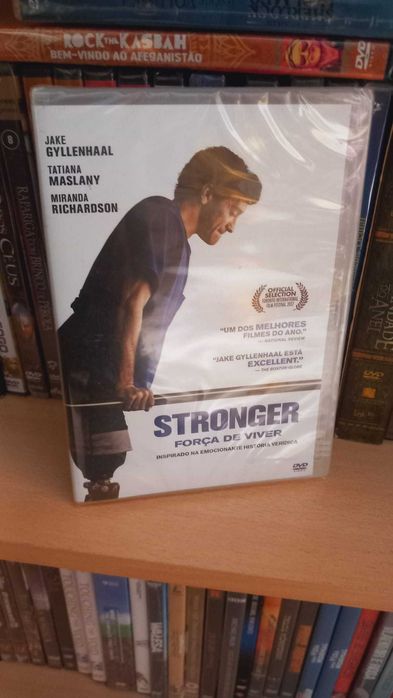 Dvd NOVO - STRONGER Força de Viver SELADO Filme Jake Gyllenhaal Boston