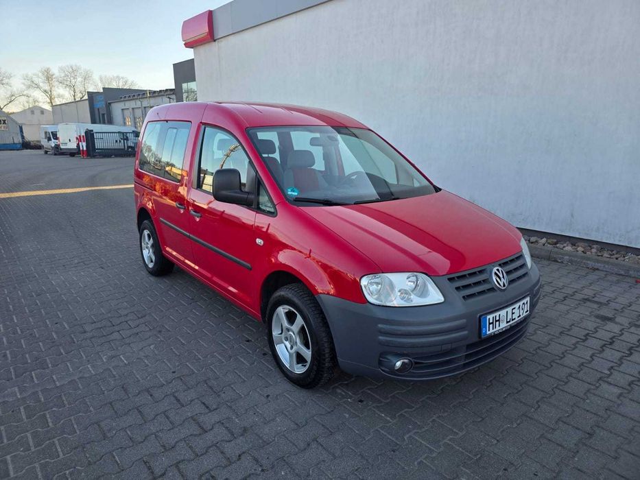 Vw Caddy Life 1,4 Mpi 2009r 5-Drzwi Klimatronik Alu-felgi Bezwypadek!