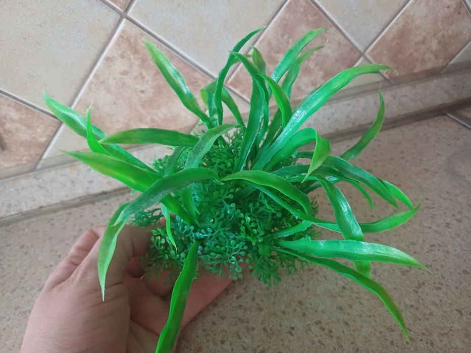 НОВАЯ зелень в аквариум, качественный пластик