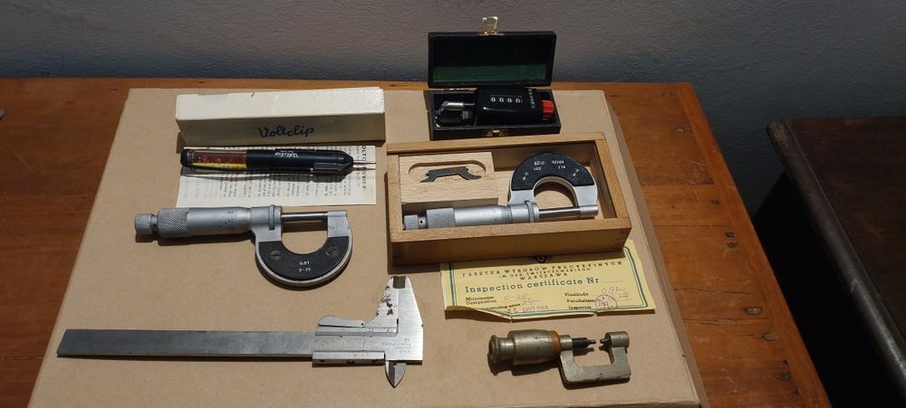 aparelhos de medição vintage