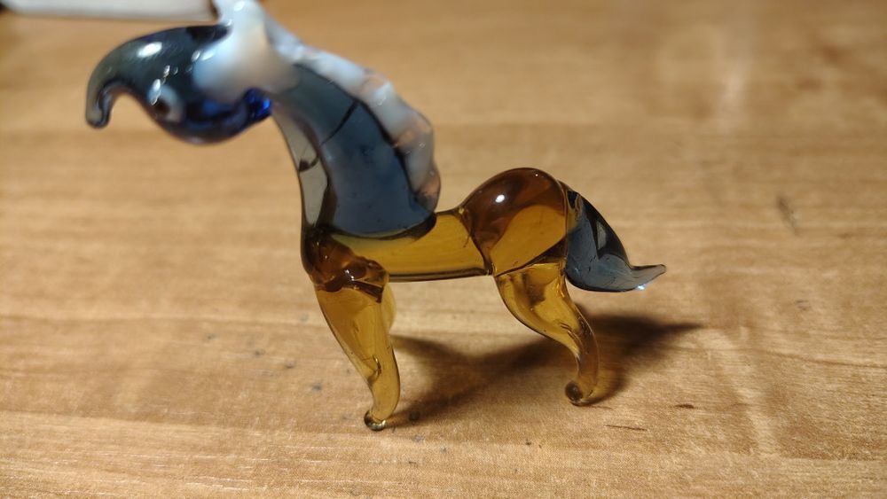 Szklany konik murano