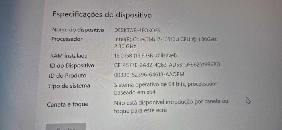 Computador Portátil Dell XPS 7390