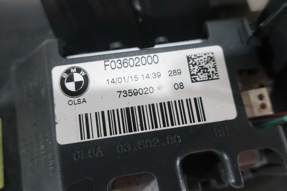 Lampa tył BMW 1 F20 F21 Lift PRAWA w klapę LED