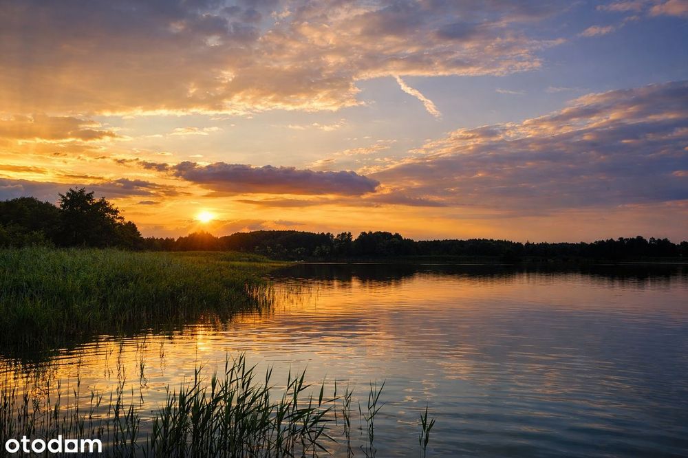 Dom Nad Jeziorem - Pomost Na Wprost Działki. Pierwsza Linia Brzegowa.