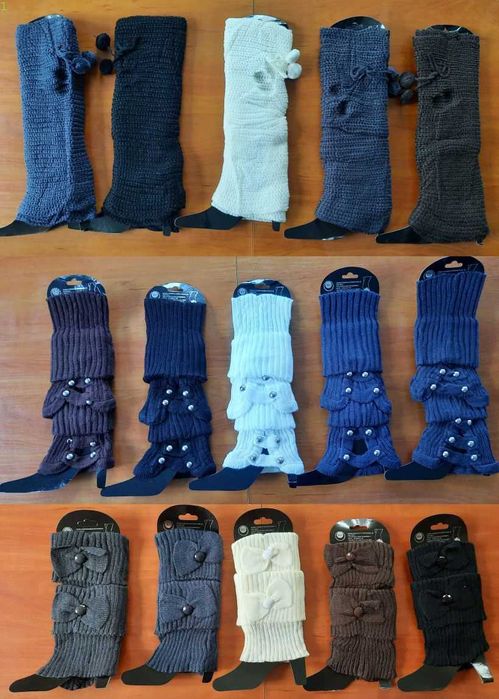 Ocieplacze na łydki buty getry - NOWE