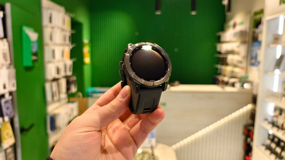 Магазин Garmin Fenix 7X Solar Slate Gray with Black Band Гарантiя