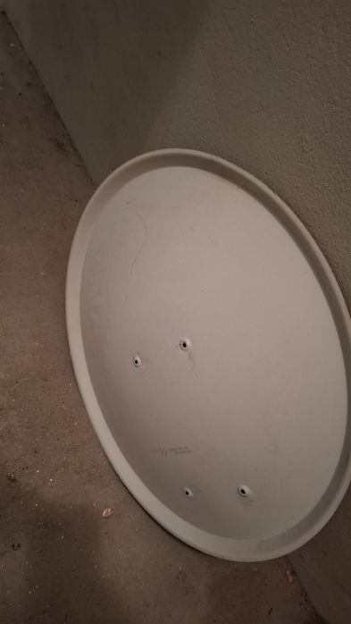 Prato recepção TV