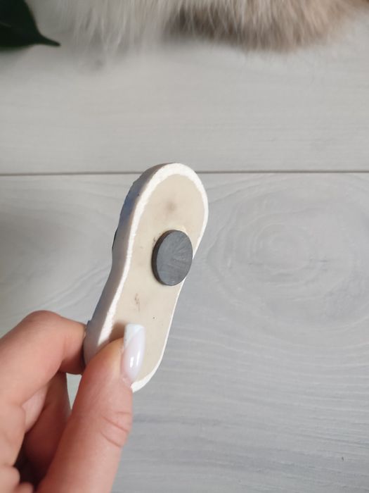 Magnes na lodówkę Hiszpania Benidorm niebieski nowy klapek japonek