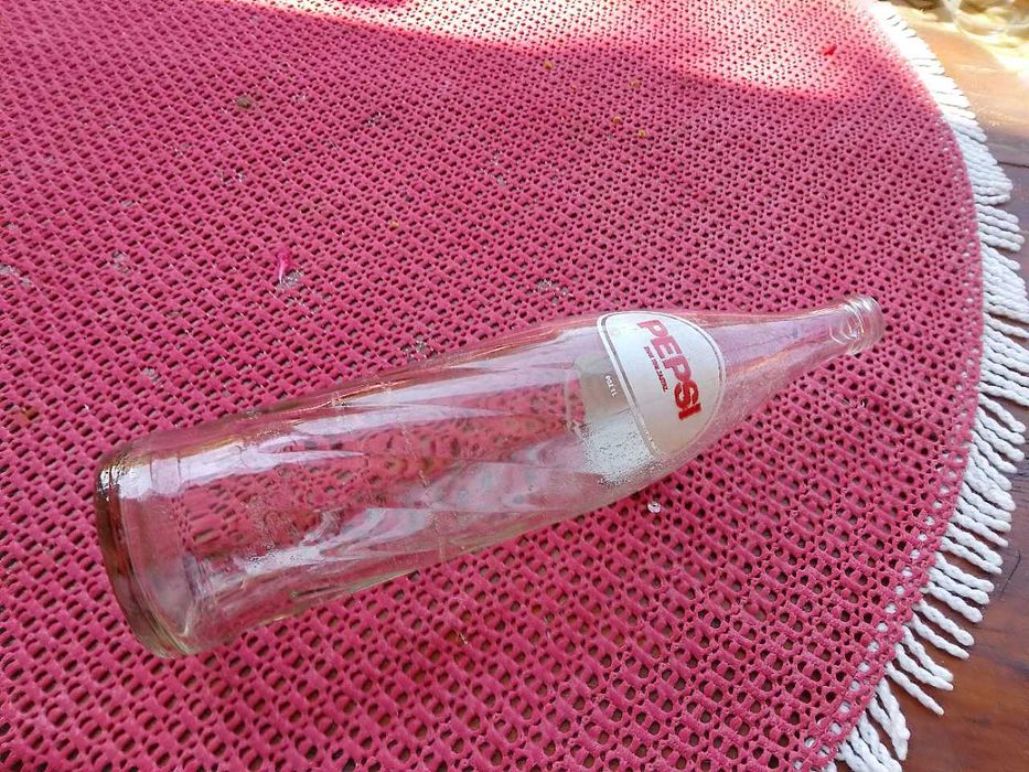 Stara butelka Pepsi Cola z czasów PRL-u duża 1 litr