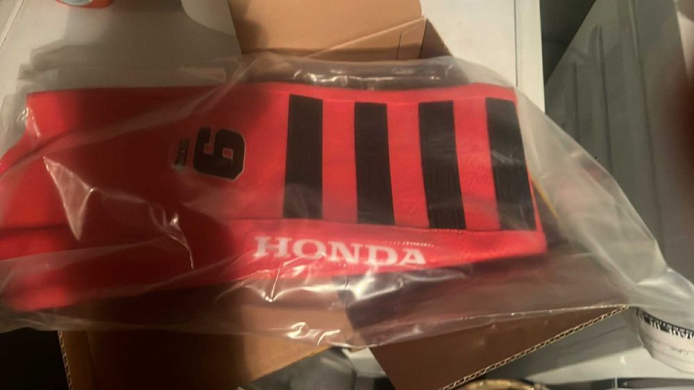 Kit de autocolantes + capa de banco