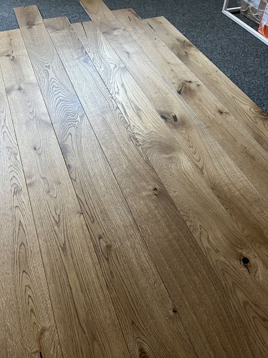 Podłoga Drewniana Dąb Rustic, 13x140x2000mm, 4faza, Olej UV Rzeszów