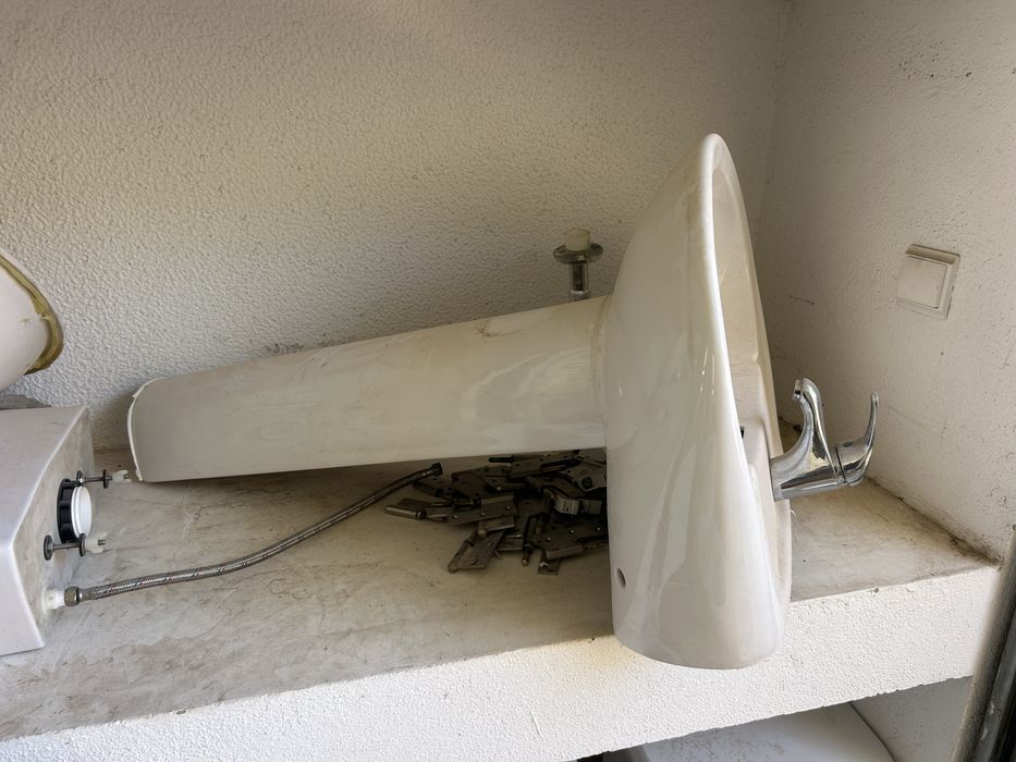 Lavatorio WC  de coluna