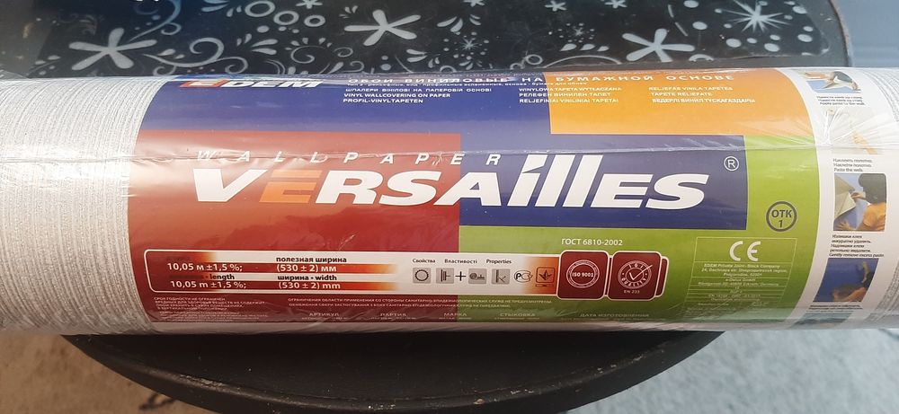 Виниловые обои на бумажной основе
