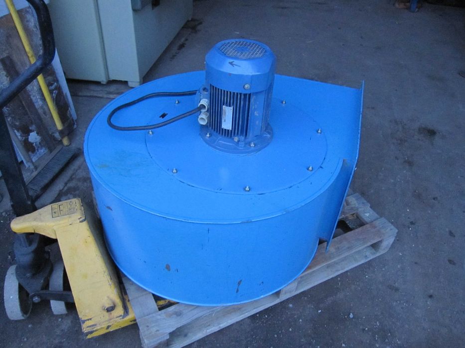 Wentylator odciąg pyłu trocin turbina