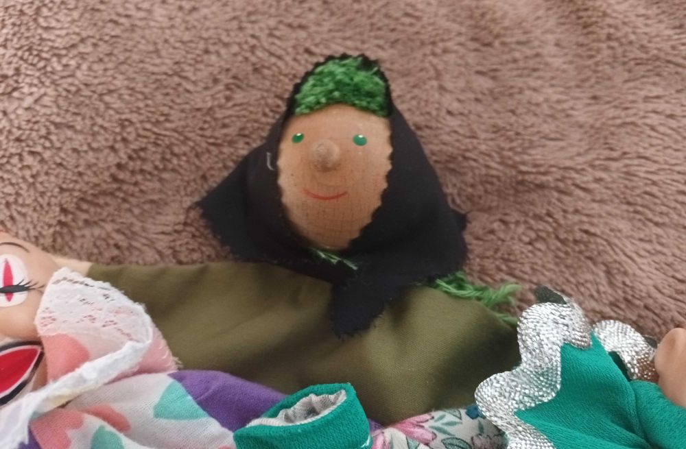 Conjunto de 3 fantoches