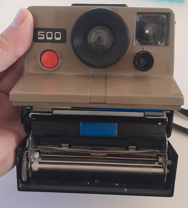 Polaroid land camera 500