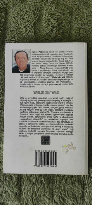 Wielki zły wilk - James Patterson; 6,8, stan DB