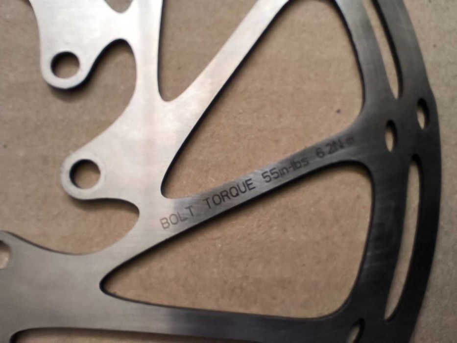 par de discos Sram Centerline 180mm novos