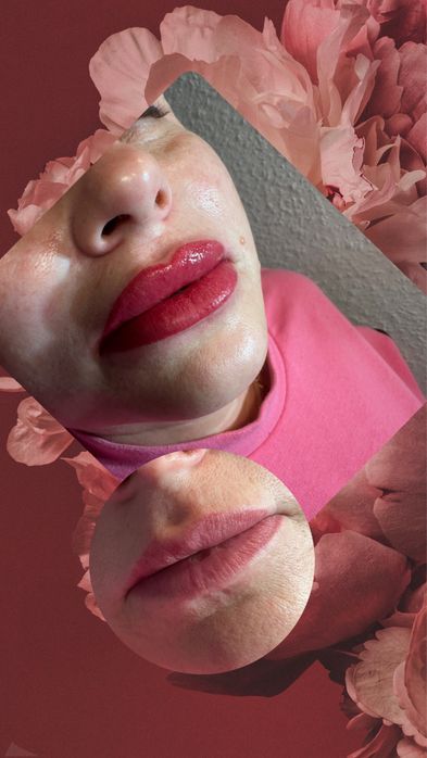 Перманент бровей губ- татуаж подарок 2=3