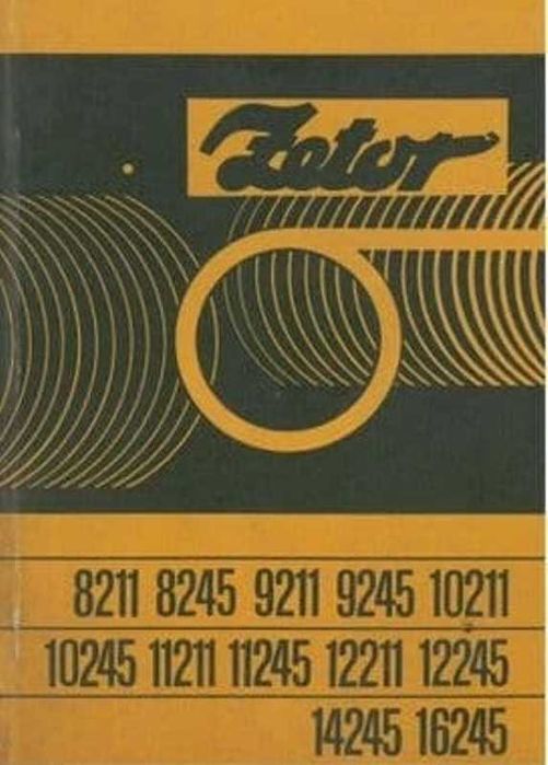ciągnik Zetor 14211 ZTS 16245 Instrukcja napraw ZTS