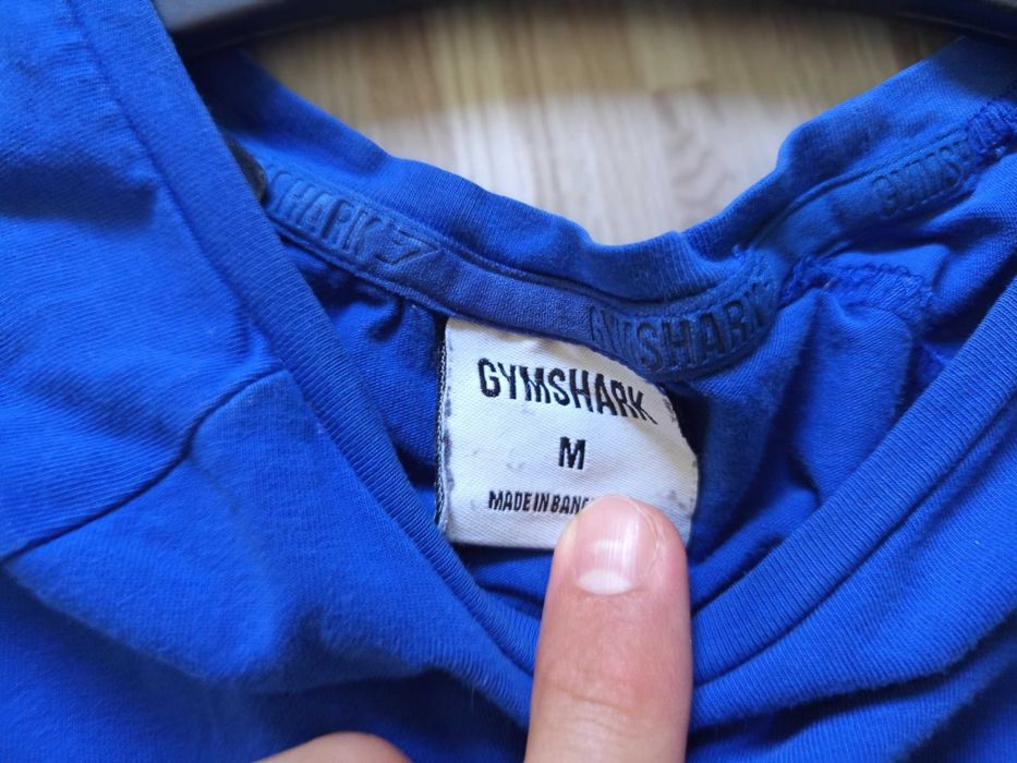 Синя GymShark з лого