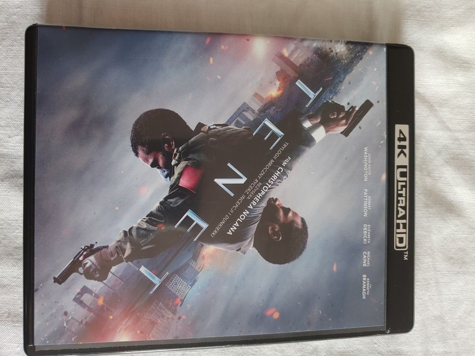 Tenet Blu-ray 4K UHD polskie wydanie sleepcover (opis)