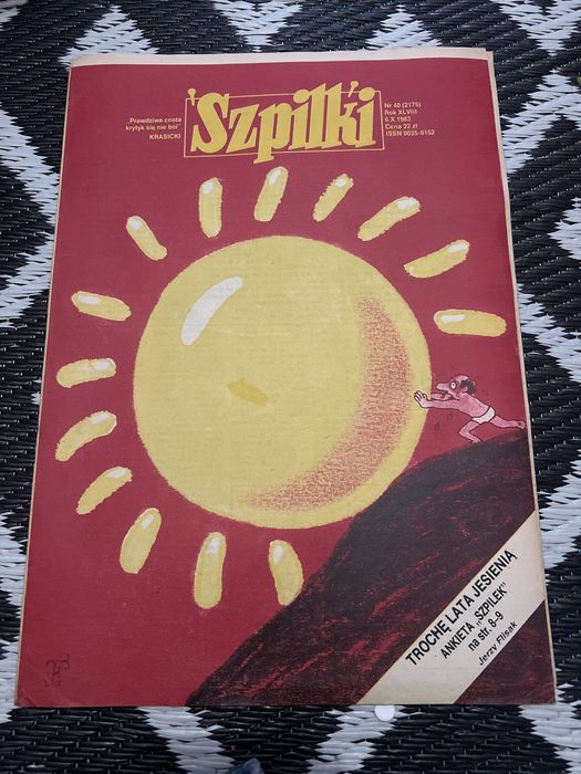 Gazeta szpilki 6 października 1983 nr 40 (2175) - kolekcja gazet PRL
