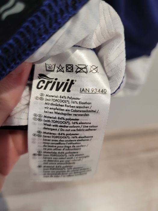 Crivit koszulka rowerowa S