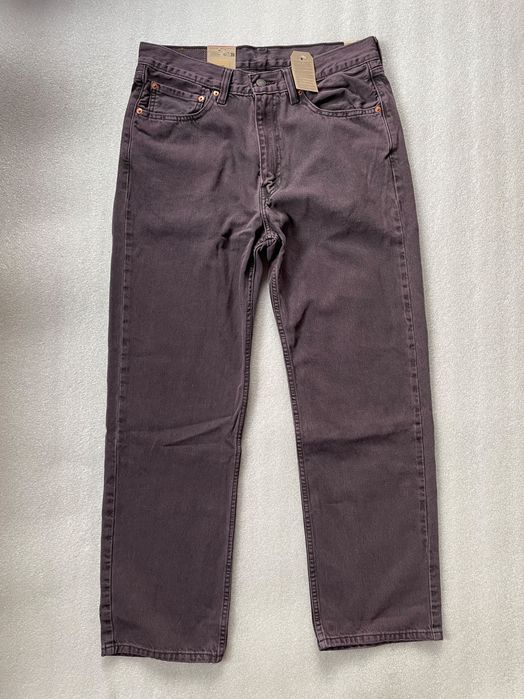 Новые джинсы levi’s (левис 565 loose straight jeans purple) с англии 32x32m