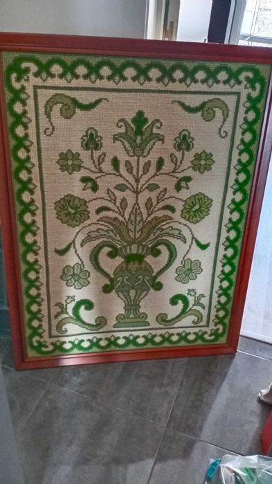 Quadro floral Arraiolos