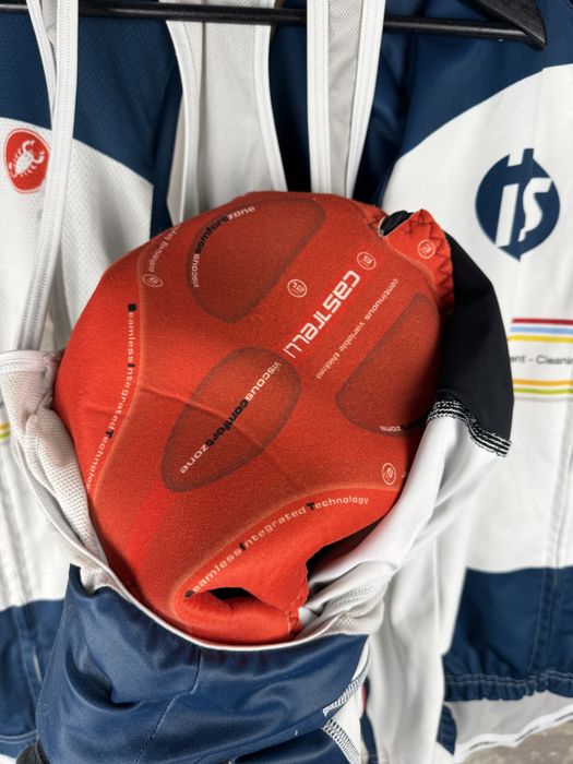 Stroj sportowy dres bib koszulka kurtka meski castelli rozmiar XL