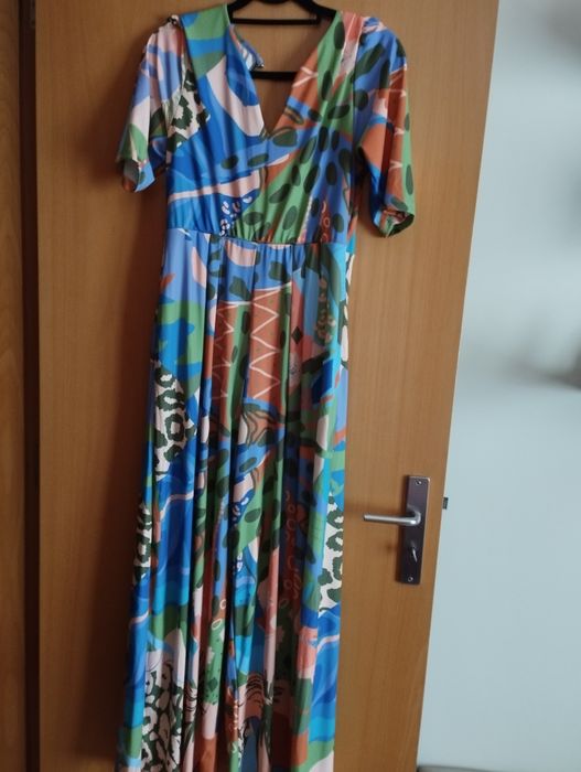 Macacão de senhora de perna larga