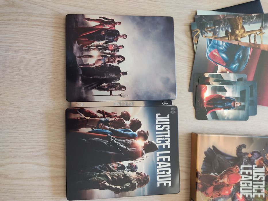 Justice League Steelbook bluray Manta Lab